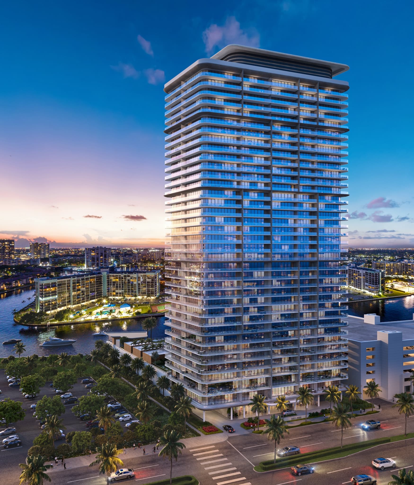 Icon Beach Hollywood view